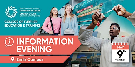 College of FET: Information Evening (Ennis campus)
