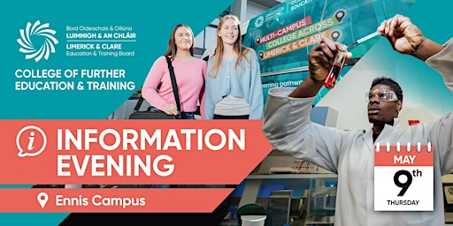 College of FET: Information Evening (Ennis campus)  primärbild
