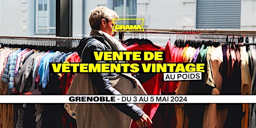 Imagem principal do evento GRAMA vintage  @ La Caserne de Bonne (Grenoble)
