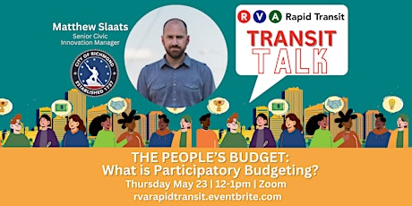 The People's Budget: What is Participatory Budgeting?