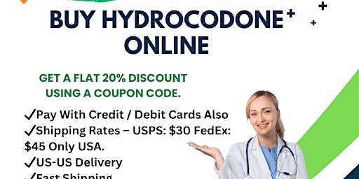 Imagen principal de Buy Hydrocodone online without prescription pain remover pills