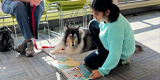 Hauptbild für Reading to the Dogs at Ambler Library