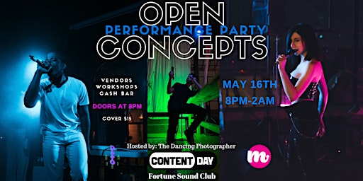 Imagem principal do evento Open Concepts Vancity - Open Mic!