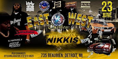 EAST vs WEST CAR SHOW AFTER PARTY primary image