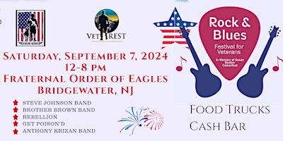 ROCK AND BLUES FESTIVAL FOR VETS primary image