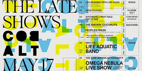 The Late Shows at Cobalt Studios