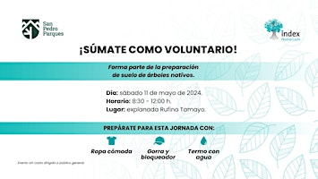 Primaire afbeelding van Voluntariado Index Nuevo León | San Pedro Parques