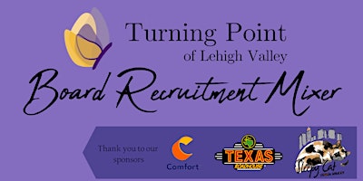Immagine principale di Turning Point of Lehigh Valley Board Recruitment Mixer 