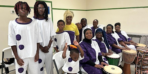 West African (Nubian) Drum Class with Rajeeyah B. Mujahid
