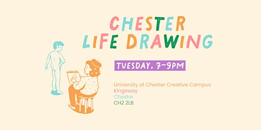 Imagem principal do evento Chester Life Drawing - Tuesday Sessions (May)