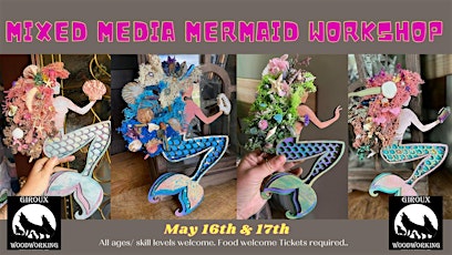 Mixed Media Mermaid Workshop