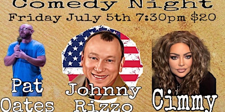 July 5th Twisted Vine Comedy Night in Derby