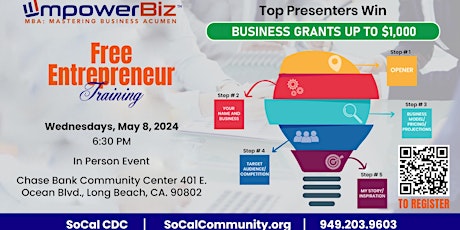 Free Entrepreneur Workshop