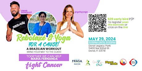 Rebolaxé & Yoga For A Cause