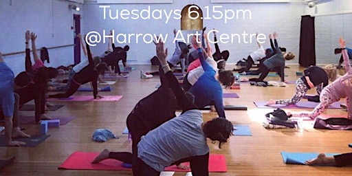 Imagem principal do evento Yoga Tuesdays 6.15pm @Harrow Art Centre