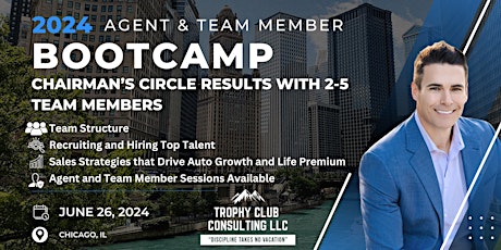 Trophy Club Bootcamp: Qualify for Chairman's Circle with 2-5 TMs- Chicago