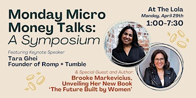 Primaire afbeelding van Monday Micro Money Talks: A Symposium