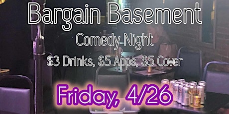 Bargain Basement Comedy Night