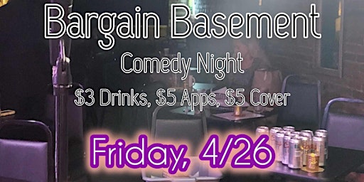 Bargain Basement Comedy Night primary image