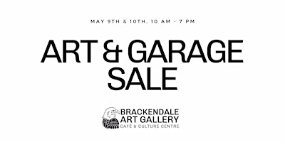 Imagem principal do evento Art & Garage Sale