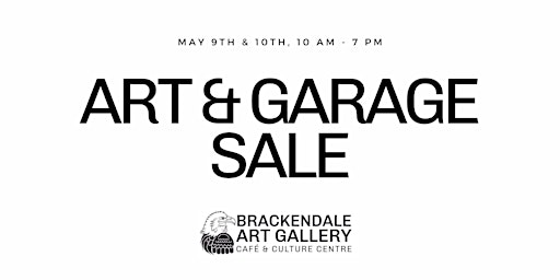 Imagem principal do evento Art & Garage Sale