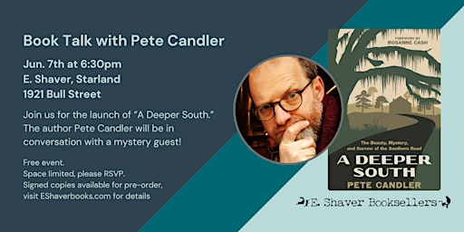 Book Talk with Pete Candler  primärbild