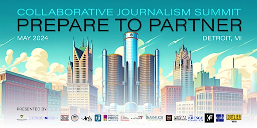 Imagem principal do evento 2024 Collaborative Journalism Summit
