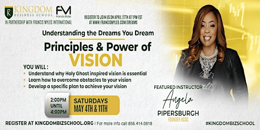 Imagem principal do evento Principles & Power of Vision