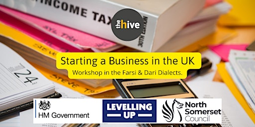Primaire afbeelding van Starting a Business in the UK - Workshop in the Farsi & Dari Dialects.