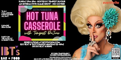Primaire afbeelding van IBT’s Sunday Funday • Hot Tuna Casserole • Hosted by Tempest Dujour