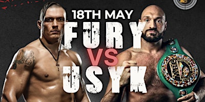Image principale de FURY v USYK - LIVE AT POINT BLANK LIVERPOOL