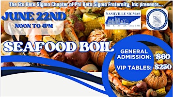 Imagem principal do evento The 2024 Sigma Seafood Boil