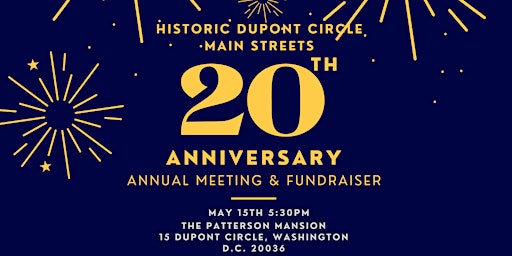 20th Anniversary Fundraiser at The Patterson Mansion  primärbild