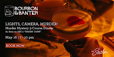 Imagen principal de LIGHTS, CAMERA, MURDER! A Murder Mystery Dinner