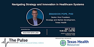 Primaire afbeelding van The Pulse Lunch: Navigating Strategy and Innovation in Healthcare Systems
