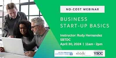 Immagine principale di National Small Business Week: Business Start-Up Basics 