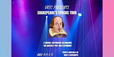 Image principale de Shakespeare's Epochs Tour  by VRTC presented live via Zoom