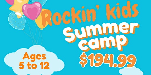 Primaire afbeelding van 2024 Rockin' Kids Summer Camp - Dublin