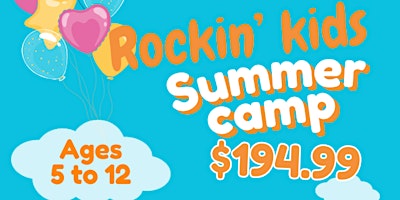 Image principale de 2024 Rockin' Kids Summer Camp - Dublin