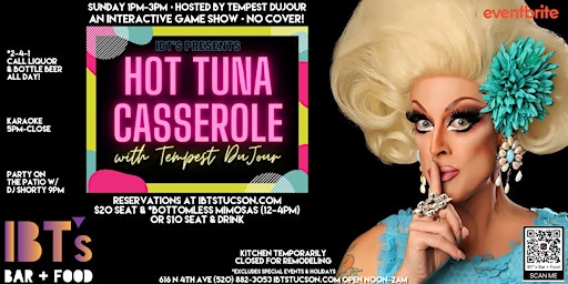 IBT’s Sunday Funday • Hot Tuna Casserole • Hosted by Tempest Dujour