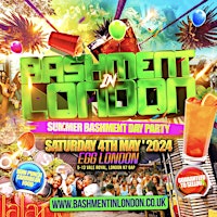 Image principale de BASHMENT IN LONDON 'BANK HOLIDAY DAY PARTY'