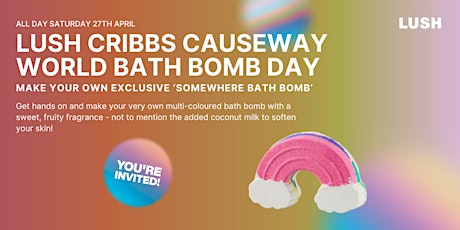 Make Your Own Bath Bomb @ LUSH Cribbs Causeway!