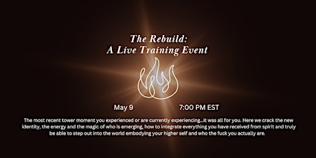 The Rebuild: A Live Training Event