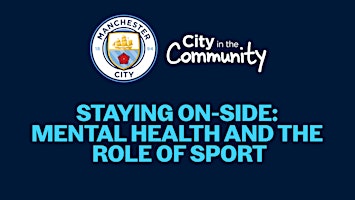 Imagem principal do evento Staying On-side: Mental Health & The Role of Sport