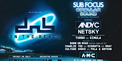 On The Beach 2024 - DnB Allstars w/ Sub Focus, Andy C, Netsky Poster