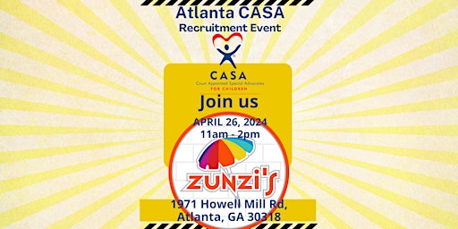 Atlanta CASA Recruitment Event  primärbild