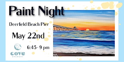 Deerfield Beach Paint Night primary image