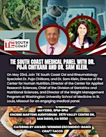 Image principale de TiE South Coast medical panel with Dr. Puja Chitkara and Dr. Sam Klein.