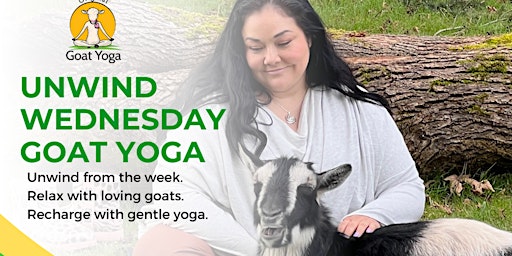 Unwind Wednesday at Original Goat Yoga