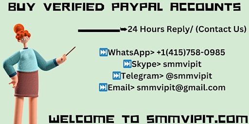 Primaire afbeelding van Buy Verified PayPal Accounts Old & New Cheap Rated
